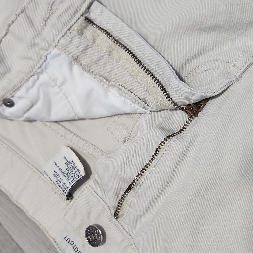 Faded Glory Women's High Rise Cream Colored Denim Jeans Boot Cut Size 14 - Picture 8 of 13